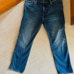 American Eagle Men’s flex relaxed straight denim jeans size 36x32 New
